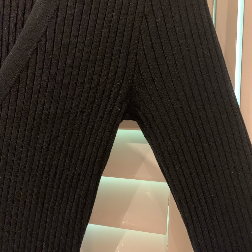 H&M Ribbed Black Dress - Picture 8 of 12